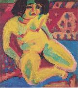 Ernst Ludwig Kirchner Frauenakt (Dodo) oil painting